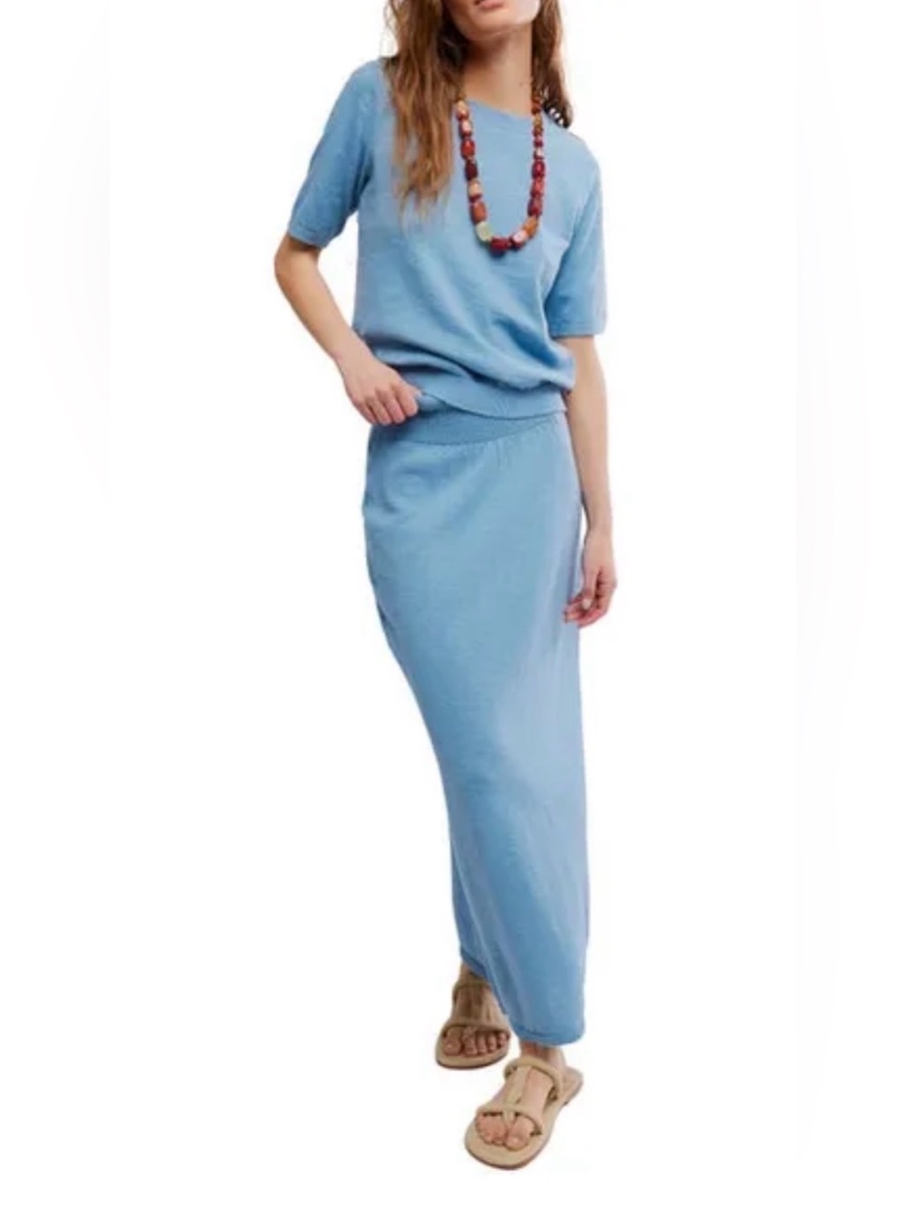 Free People free-est Isabella Sweater Skirt Set